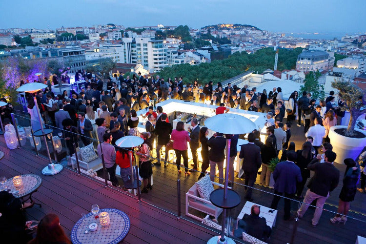 Lisbon Roof Top Bar Crawl - Very Into Partying